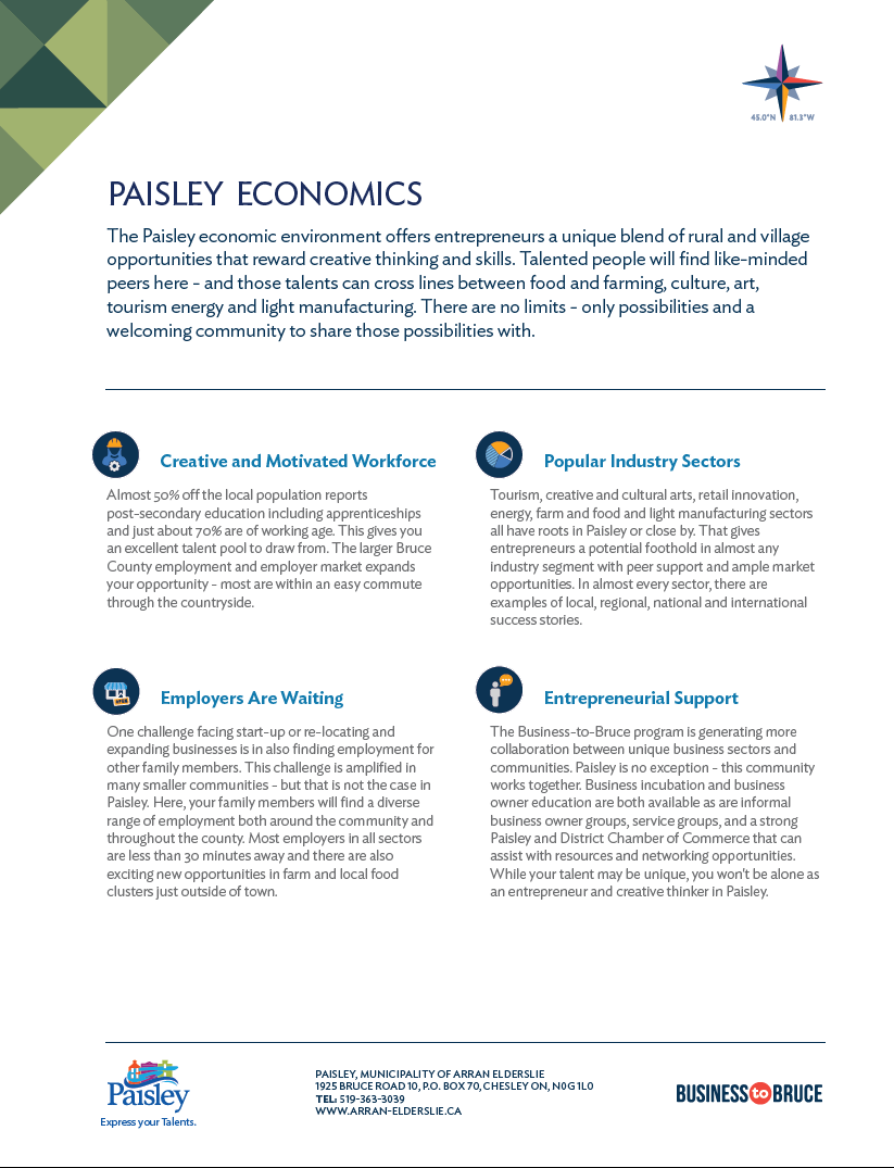 Paisley Economics