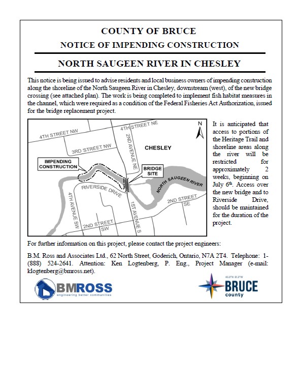 North Saugeen River Chesley