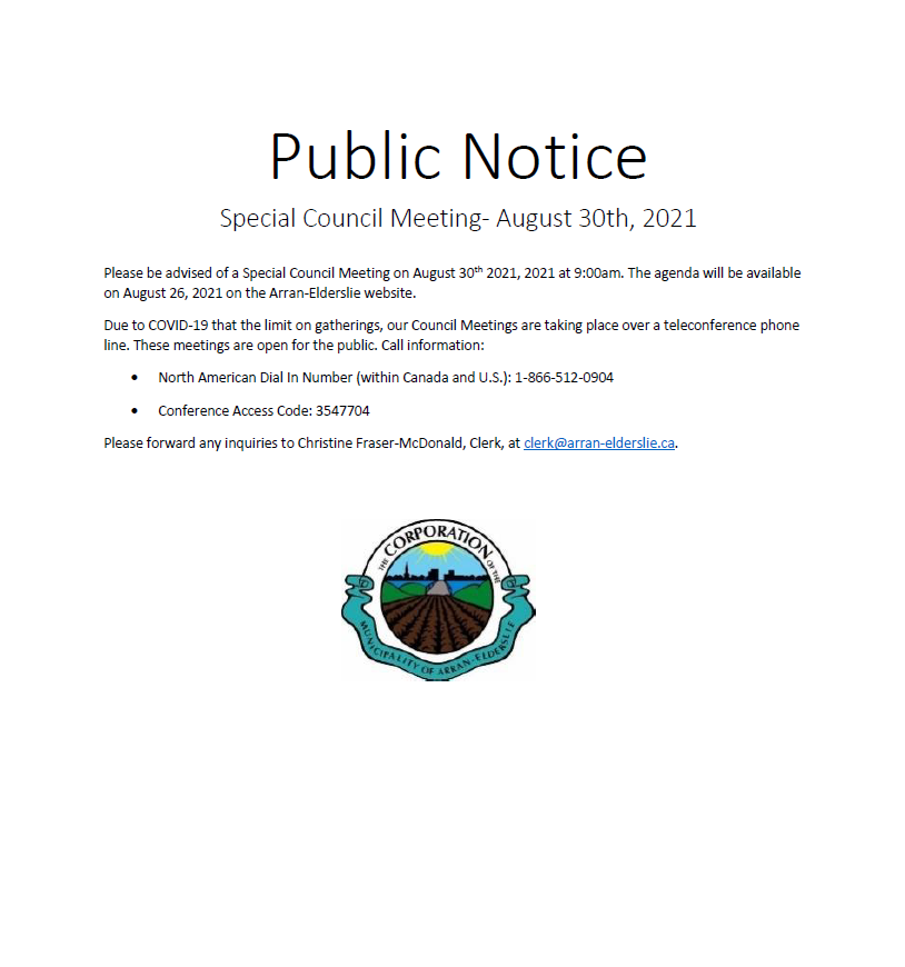 Public Notice