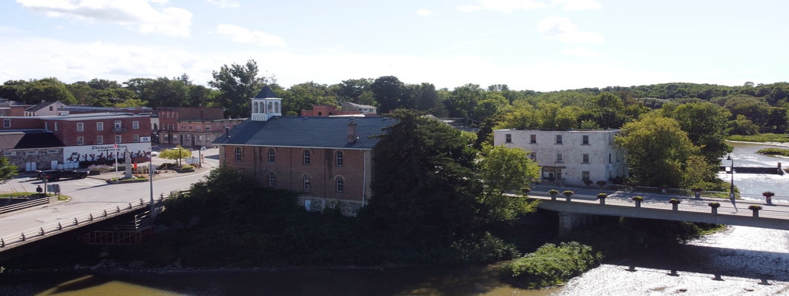 Overhead view of Paisley