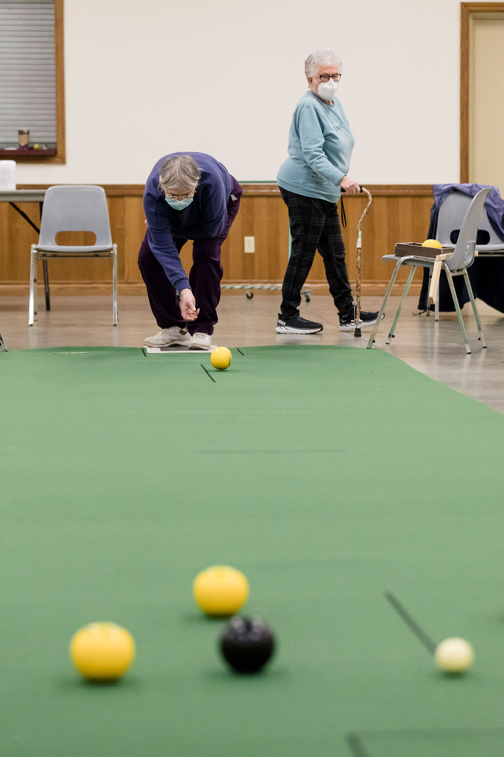 Carpet bowling